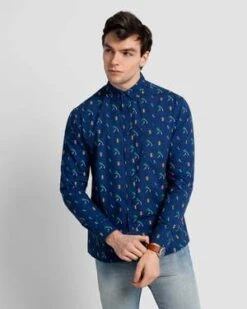 Poplin & Co.Shirt - Aloha Print