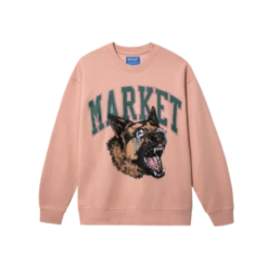 MARKETMarket Beware Crying Crewneck Sweatshirt - Blush