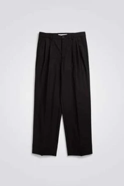 Norse ProjectsBenn Relaxed Cotton Wool Twill Trouser - Black