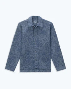 ALEX CRANECanvas Kite Jacket - River Maps