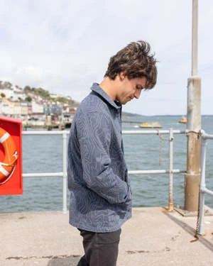 ALEX CRANECanvas Kite Jacket - River Maps - Image 8