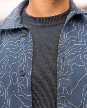 ALEX CRANECanvas Kite Jacket - River Maps - Image 10