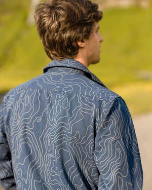 ALEX CRANECanvas Kite Jacket - River Maps - Image 7
