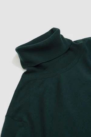 John SmedleyCherwell Pullover Roll Neck - Pine - Image 3