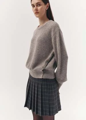 DunstRib Knit Sweater - Grey - Image 3