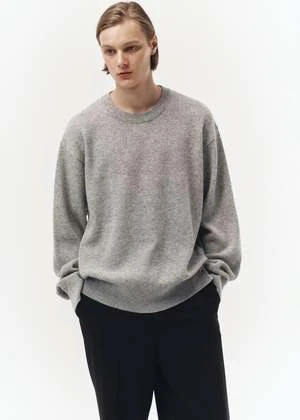 DunstRib Knit Sweater - Grey - Image 10