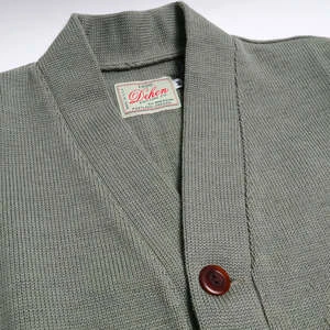 DehenClassic Cardigan Sweater - Sage - Image 3