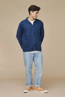 JungmavenDenim Olympic Jacket - Dark Wash