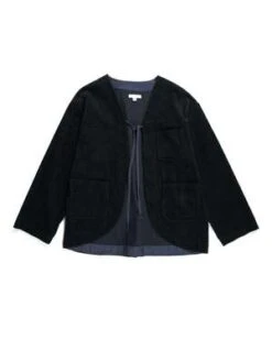 Engineered GarmentsCotton 4.5W Corduroy Cutaway Jacket - Dark Navy