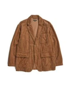 Engineered GarmentsCotton 8W Corduroy Loiter Jacket - Chestnut