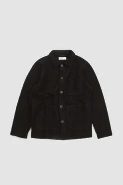 Universal WorksField Jacket Wool Fleece - Black