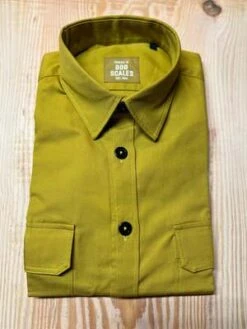 Product Of Bob ScalesGOLDEN WORK SHIRT - Green