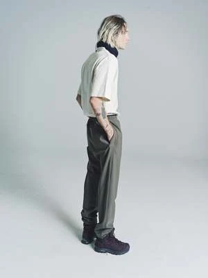 GR10KColorado Fleeced Bonded Utility Trousers - Green - Image 3