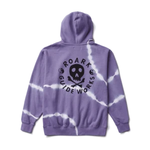 Roark RevivalGuideworks Hoodie - Purple Haze Shibori