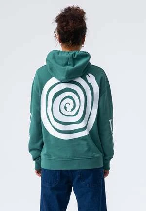 Carne BollenteHappy Ending Hoode - Green - Image 2