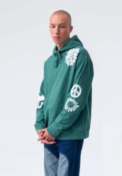 Carne BollenteHappy Ending Hoode - Green