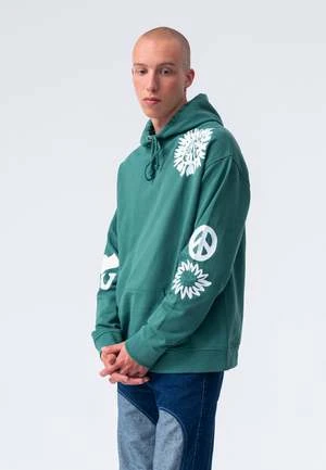 Carne BollenteHappy Ending Hoode - Green