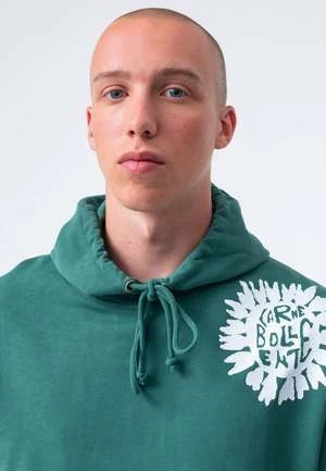 Carne BollenteHappy Ending Hoode - Green - Image 7