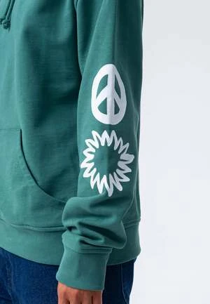 Carne BollenteHappy Ending Hoode - Green - Image 11