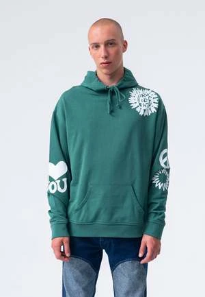 Carne BollenteHappy Ending Hoode - Green - Image 12