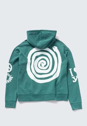 Carne BollenteHappy Ending Hoode - Green - Image 16