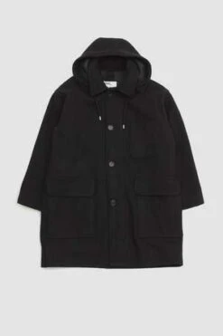 Margaret HowellHooded Coat - Black