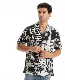 KsubiIkonik Resort Shirt - Black