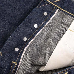 Iron HeartVintage Selvedge Taper Denim Relaxed - Indigo - Image 9