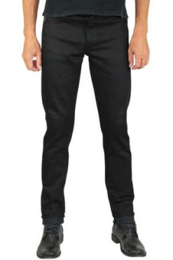 KATOSCISSOR SLIM TAPERED 10.5OZ DENIM - RAW BLK