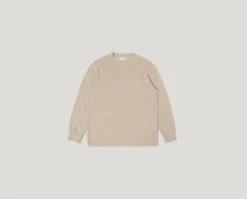 Universal WorksRecycled Wool L/S Big Pocket Tee - Sand