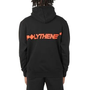POLYTHENE* OPTICSPOLYTHENE* OPTICS LOGO HOODIE Sweater - BLACK/RED - Image 3