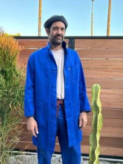 Limited EditionWorkwear Labcoat Bugatti Jacket - Blue