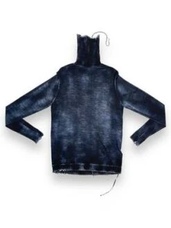 MD75Mockneck Knit - Dark Blue