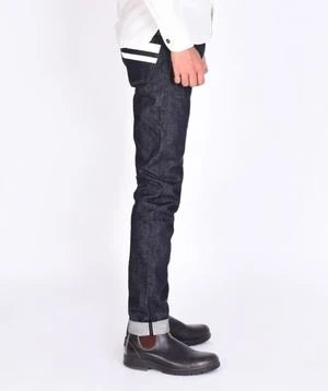 Momotaro JeansGoing To Battle 15.7oz Zimbabwe Cotton Tapered Jeans - Image 9