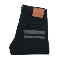 Momotaro JeansSashiko Narrow Tapered - Black