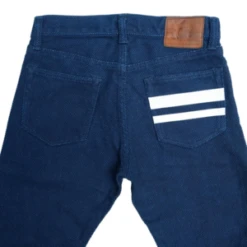 Momotaro JeansSashiko Narrow Tapered Denim - Indigo