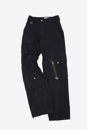 ANDERSSON BELLMulina Crinkle Denim Cargo