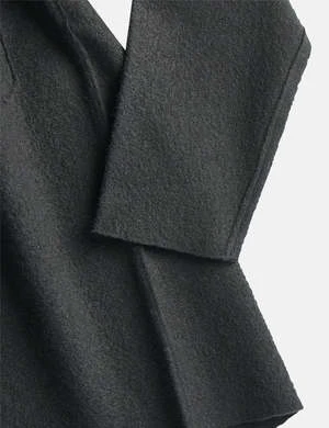 NN07Jonas Merino Wool Overshirt - Army Grey - Image 4