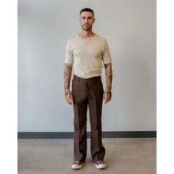 NeedlesBoot-Cut Jean Poly Twill - Brown