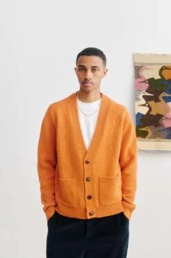 A Kind Of GuiseNoi Knit Cardigan - Lava Melange