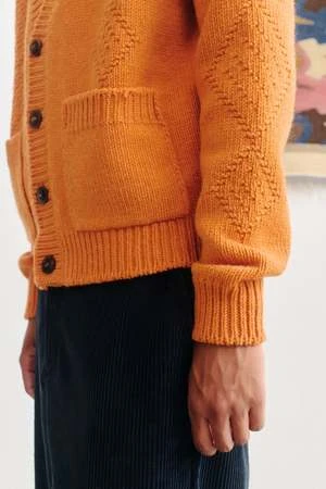 A Kind Of GuiseNoi Knit Cardigan - Lava Melange - Image 5