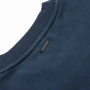 Norse ProjectsArne Brushed Cotton Sweatshirt - Dark Navy - Image 5