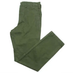 Norse ProjectsAros Regular Italian Brushed Twill - Beech Green