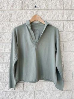 Frank & EileenPatrick Popover Henley - Sage