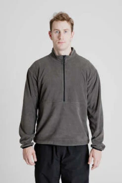 GoldwinPolartec Micro Fleece Half Zip Pullover - Dark Olive