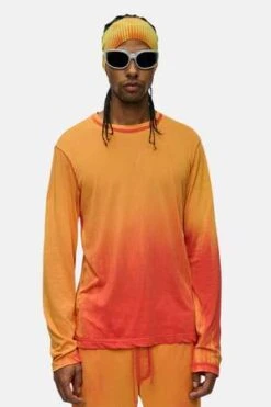 Cotton CitizenPrince Long Sleeve - Sunny Orange Cast