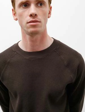 Lady White Co.Raglan Thermal - Black Mushroom - Image 4