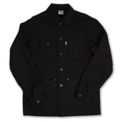 Railcar Fine GoodsChore Coat - Black Denim