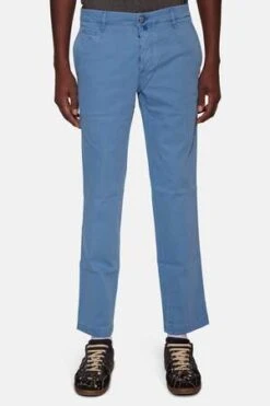 Jacob CohenRicky Brushed Stretch Trouser - Marine Blue
