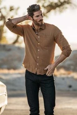 KATORipper Double Gauze Shirt - Camel